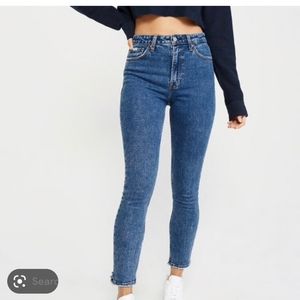 Abercrombie Simone High Risk Ankle jeans